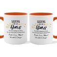 thumbnail image 1 of Customizaholic Personalized Sisters Are Like Stars Mug – Custom Names Sister Gift Coffee Mug, 1 of 5