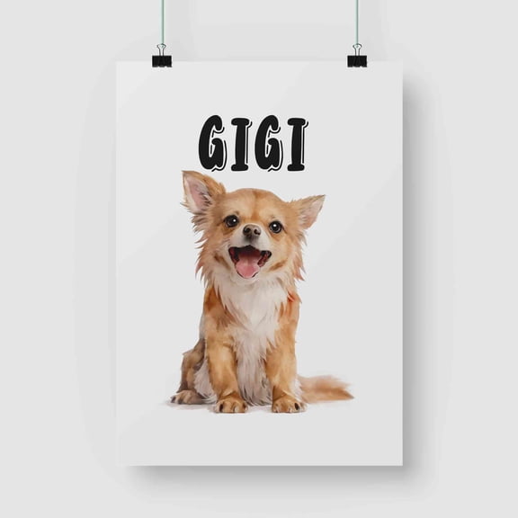 Customizaholic Pet Portrait, Dog Wall Decor, Dog Art, Cat Canvas Wall Art, Pet Portraits On Canvas