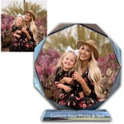 Customization Crystal Photo, Customizable Pictures & Text, Personalized Gifts For Birthday Wedding Mother's Day Graduation Anniversary, Suitable For Men And Women