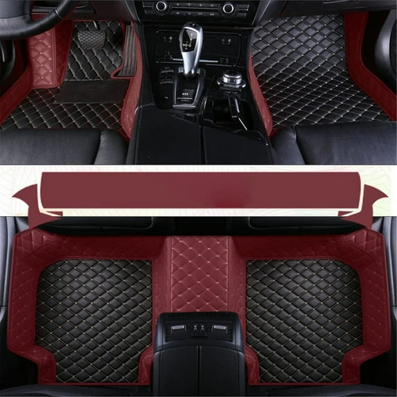 Customize All-Weather Protection Luxury Leather Floor Mats for Cars, SUVs, and Trucks According to Automotive Model