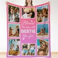 thumbnail image 1 of Gifts for Nana Personalized Blanket Customized Blankets with Photos Grandma Grandmother Picture Throw Blanket Birthday from Granddaughter Blankets, 1 of 6
