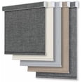thumbnail image 1 of Customize Cordless Roller Shades,Blackout Blinds for Windows Thermal Insulated,UV Protection Easy to Install for Home,Office, Bathroom, Blackout Charcoal Gray, 31.5" W x 72" H, 1 of 9