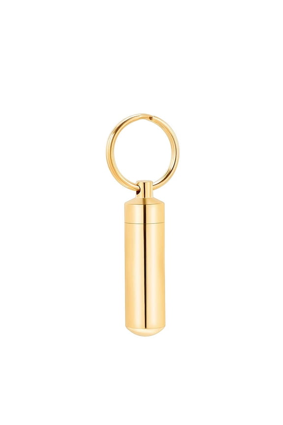 Customize Cylinder Cremation Jewelry for Ashes Urn Keychain for Memorial Pet Human Loved One