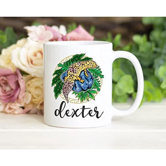 Customize Leopard Gecko Mug, Leopard Gecko, Leopard Gecko Mom, Leopard Gecko Cup, Tea Cup, Holiday Mug Gift Funny for New Year Valentine Anniversary