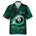 thumbnail image 1 of Customize Name Team Name Bowling Hawaii 3D Shirts for Men and Women, Bowling Hawaiin Shirts for Bowling Team, gift for Team (Teal, XL), 1 of 9