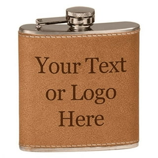 6oz Made in 1966 Aged to Perfection Leather Flask 6oz Made in 1966 Aged to Perfection Leather Flask