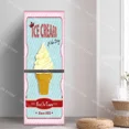 thumbnail image 1 of Customized 3D Refrigerator Sticker Retro Flower Plants Poster Waterproof Home ration Kitchen Fridge Door Wrap Mural Sticker, 1 of 6