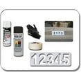 thumbnail image 1 of Customized Address Number Stencil, Reusable & Durable Address Number Stencil for Spray Painting & Customizing Sidewalks, Mailboxes, or Walls (18"L x 5"W)(1 Complete Kit), 1 of 6