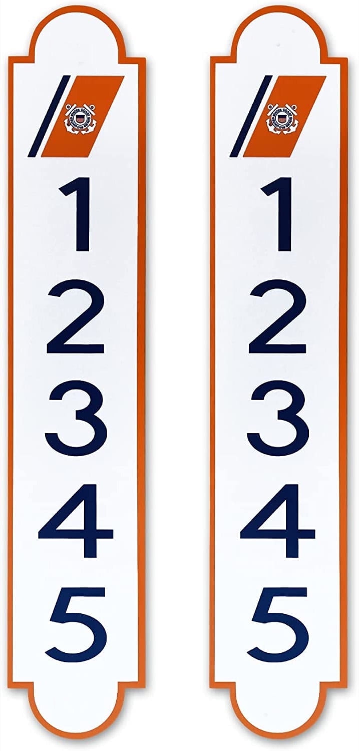 Customized Address Numbers Stickers for Outside 2 Pack, Highly ...