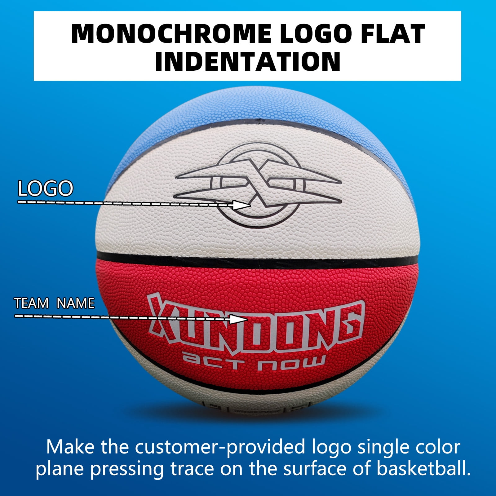 Customized Basketballs,In&Outdoor Soft Leather Official Size 7/6/5 Ball For Boys Girls Basketball Gifts Game Training(Deflated)