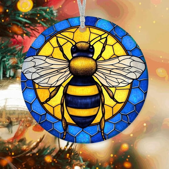 Customized Bee Christmas Ornaments, Bee for Christmas Tree, Bee Christmas Dcor, Ornament 2025 buSFxT