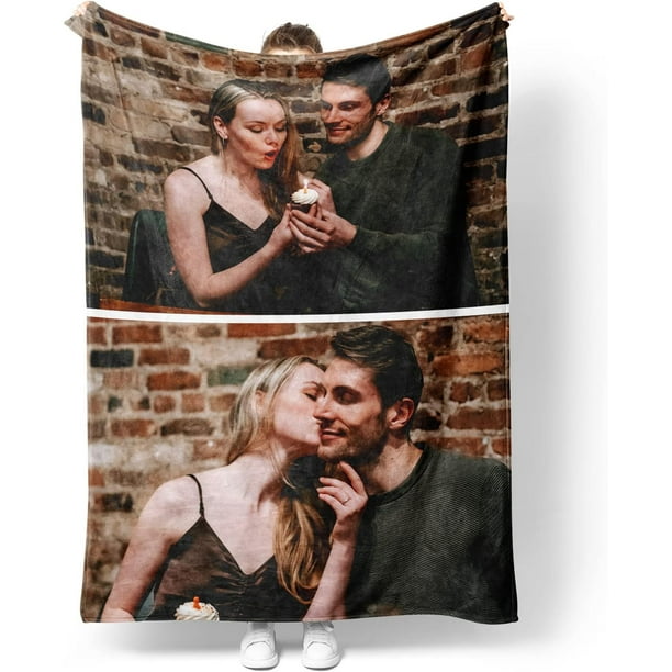 Personalized collage blankets sale