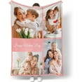 thumbnail image 1 of Customized Blankets with Photos Personalized Picture Collage Throw Blanket Soft Using My Own Photo Custom Personalized Mothers Day Valentines Gifts for Her Him Family Friends Blankets, 1 of 5