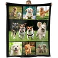 thumbnail image 1 of Customized Blankets with Photos Texts-Personalized Picture Collage Blanket Personalized Throw Blanket With Your Own Pictures Personalized Picture Blanket For Family Birthday Wedding Gift(1*Picture), 1 of 6