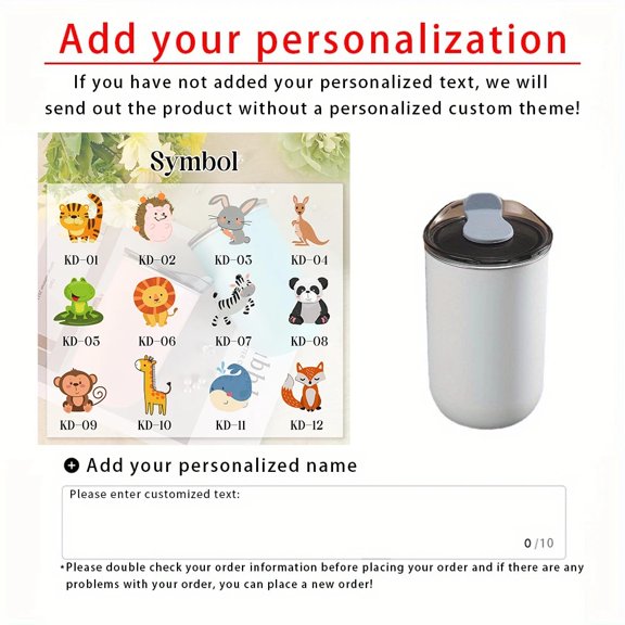 Customized Children's Cartoon Pattern Water Cups, Personalized Name Beverage Cups, and Milk Cups. Birthday、Children's Day Gifts.