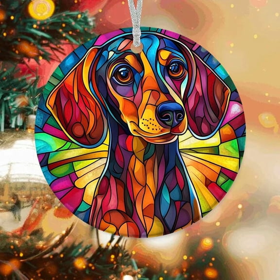 Customized Christmas Ornaments 2025 Daschund, Daschund Ornament, Daschund Hanging Decor, Daschund for Trees veHba7 (Daschund 3)