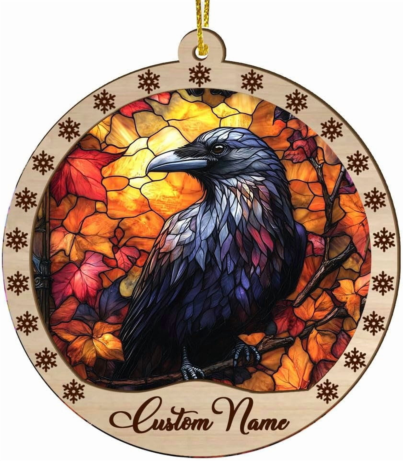 Customized Christmas Suncatcher Leaves Leaves Ornament Leaves Customized Christmas Suncatcher Leaves Leaves Ornament Leaves