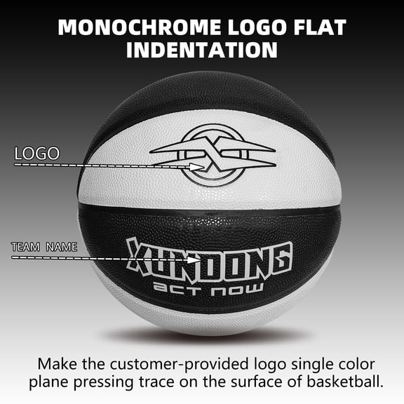 Customized Clothes Custom Logos Soft Leather Standard Size 7/6/5 Boys Girls In&Outdoor Wear-Resistant Game Training Basketball