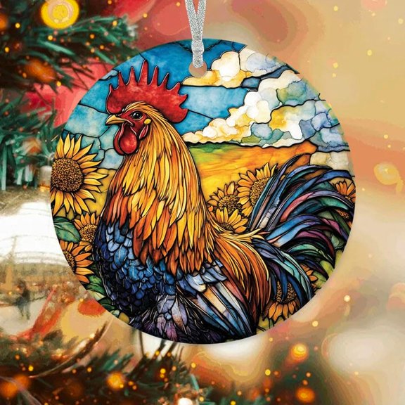 Customized Cock Christmas Ornaments, Cock for Christmas Tree, Cock Christmas Décor, Ornament 2025 uSM6vi