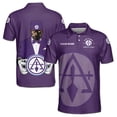 thumbnail image 1 of Customized Cryptic Masonry Royal and Select Master Men's Polo Shirt S-5XL, 1 of 5