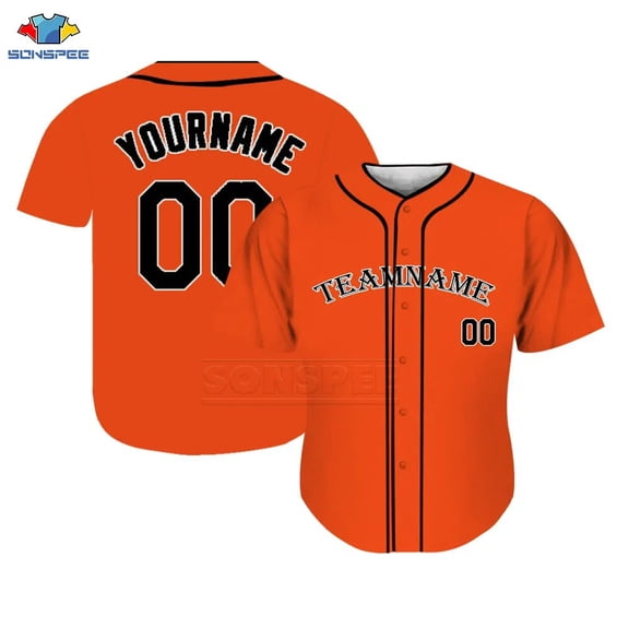 Customized Design Baseball Jersey for Mens Full Sublimated Sportswear Training Shirts Soli