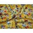 thumbnail image 1 of Customized Digital Prints On Neoprene Fabric yellow floral 58quot; WIDE single length 2.20 yards[10594], 1 of 1