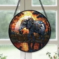 thumbnail image 1 of Customized Elephant Stained Glass, Elephant Suncatchers, Elephant Window Hangings, Stained Glass for Home Décor rFiby8, 1 of 5