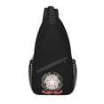 thumbnail image 1 of Customized Emblem Of Italy Sling Bags Men Fashion Italian Republic Shoulder Crossbody Chest Backpack Cycling Camping Daypack, 1 of 7