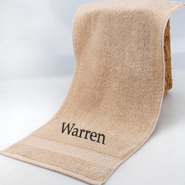 Customized Embroidery Name Beach Towel Personalized Towels with ...