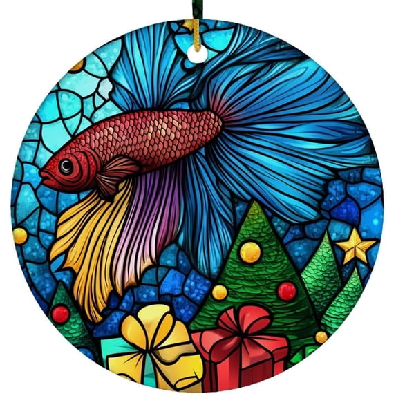 Customized Fish Christmas Ornaments, Fish for Christmas Tree, Fish Christmas Décor, Fish Ornament 2025 eB2tek