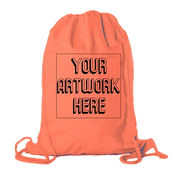 Customized Football Team Backpacks, Personalized Sports Drawstring Cinch Sacks