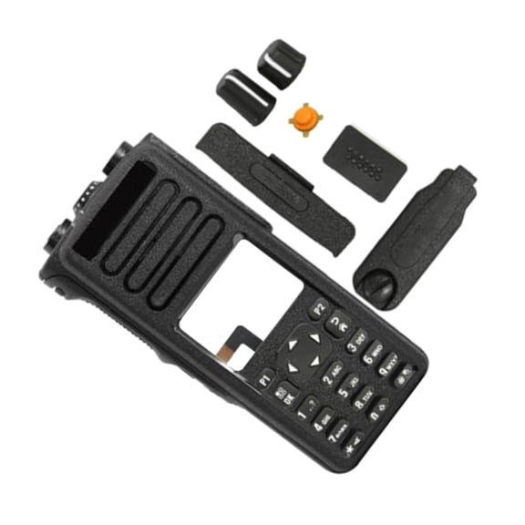 Customized Front Outer Case for Motorola XPR7550e Radio - Enhanced with Full Keyboard & Screen Protection, Black Color TAPDRA Store