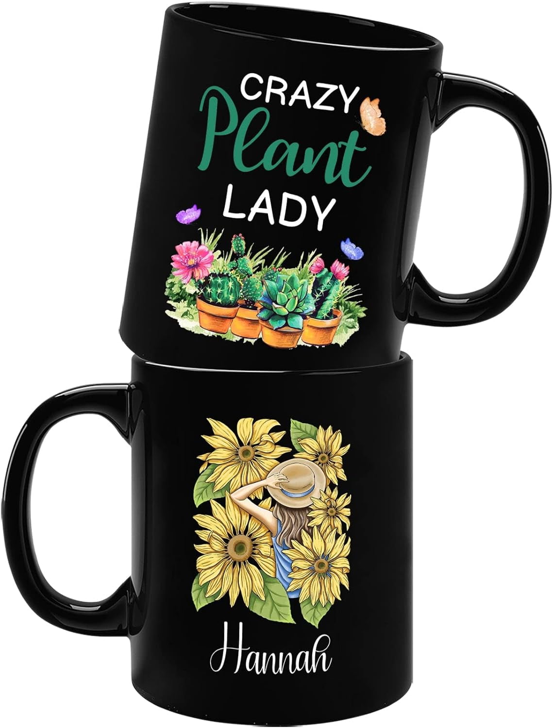ElegantlySimple English Rose Garden Coffee Mug - Vintage Floral Ceramic Mug, Made In USA, 11oz & 15oz