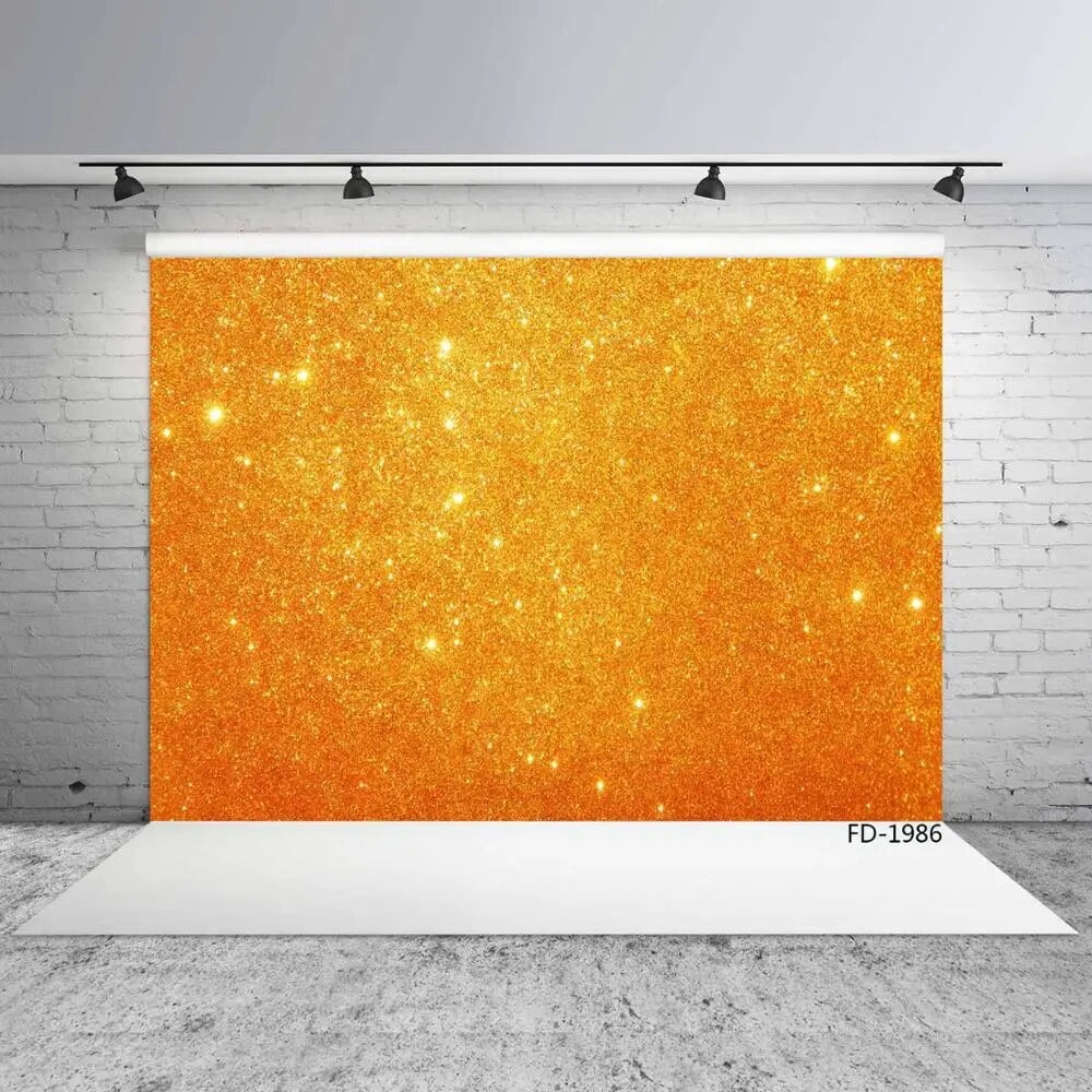 Customized Gold Star Golden Sand Glitter Sparkle Photocall Background