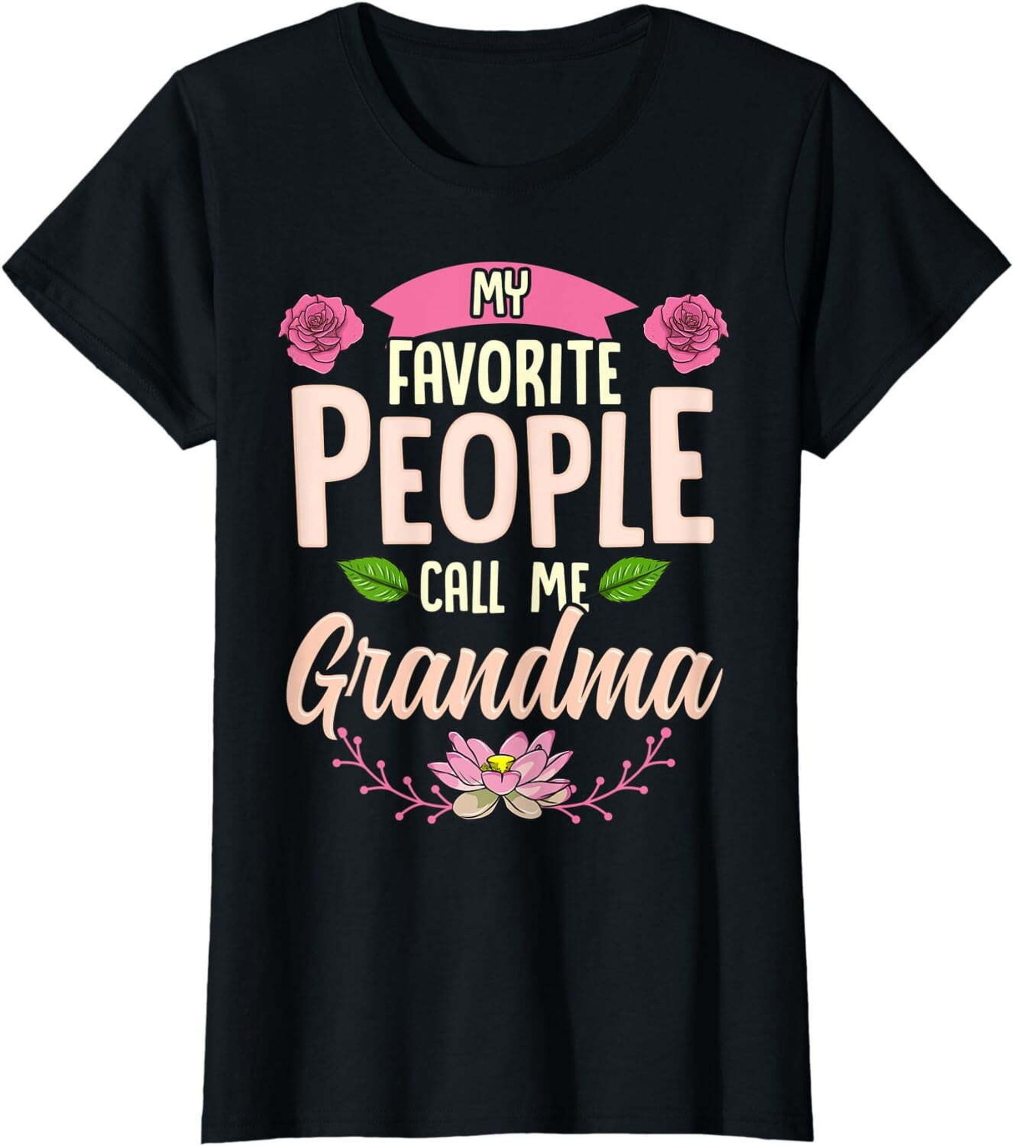 Customized Grandma T-Shirt: A Meaningful Tribute to Her Enduring Love 