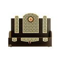 thumbnail image 1 of Customized Handmade Wooden Pooja Chowki with LED Light for Home and Office| Pooja Chowki / Open Puja Mandir |Wall Hanging /Table Top Home, 1 of 5