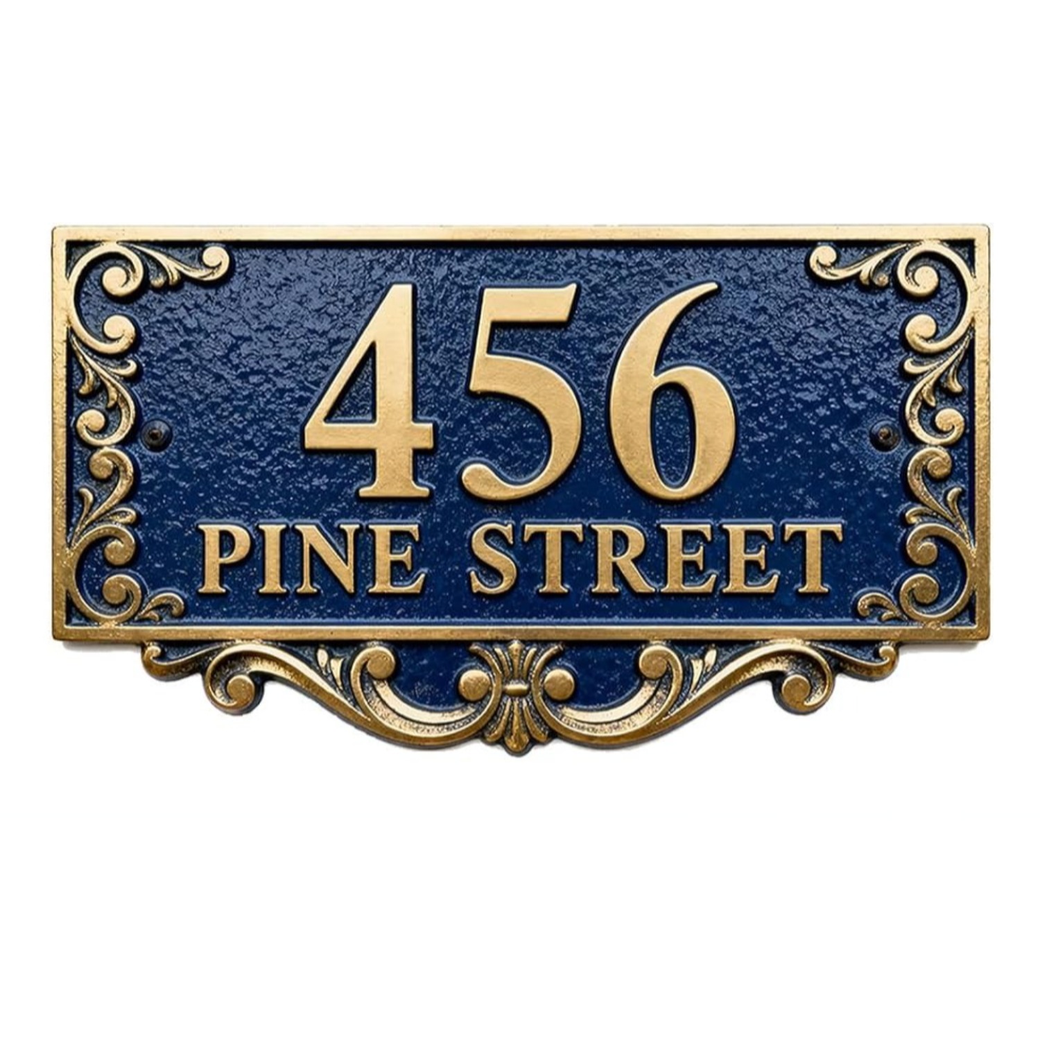 Customized House Address Plaques Outdoor House Number Sign Custom ...