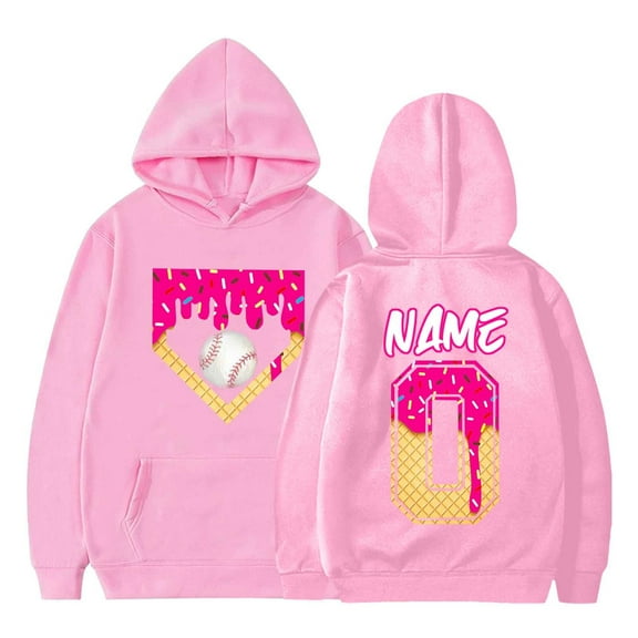 Ice Digital Print Boys Long Sleeve Hooded Sweatshirt for DIY Winter Warm Lined Pullover