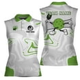 thumbnail image 1 of Customized It's Time To Play Pickleball Women Sleeveless Polo XS-4XL, 1 of 5