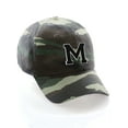 thumbnail image 1 of Customized Letter Intial Baseball Hat A to Z Team Colors, Camo Cap White Black Letter M, 1 of 4