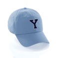 thumbnail image 1 of Customized Letter Intial Baseball Hat A to Z Team Colors, Sky Cap White Navy Letter Y, 1 of 3