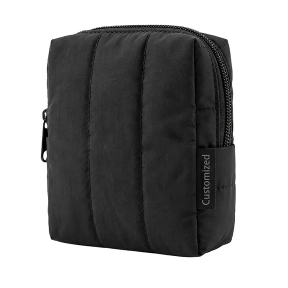 Customized Makeup Bag, Waterproof Portable Cosmetic Organizer For Travel, Daily Use, Women's Beauty Essentials Storage