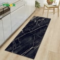 thumbnail image 1 of Customized Marble Kitchen Mat Luxury Modern Style Entrance Doormat Living Room Bedroom Floor Area Carpet Non-Slip Washable Rug, 1 of 6