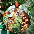 thumbnail image 1 of Customized Mom and Baby Giraffe Mosaic Ornament Suncatcher Window Hangings, Panel Sun Catchers Gifts Home Decor Garden Christmas Halloween Wedding, Stained 2025, Holiday, 1 of 5