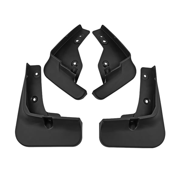 Customized Mud Flaps Accessories For Mazda CX-5 2022, No Drilling Mudguards, Tire Protector Mudguards Front & Rear Splash Guards (Set Of 4)-black