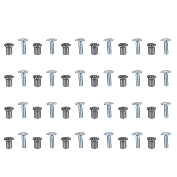 Customized NAB HUB Screws Set of 24 Metal Screws Universal NAB Hub Take Up Reel Screw Set for DIY Speaker