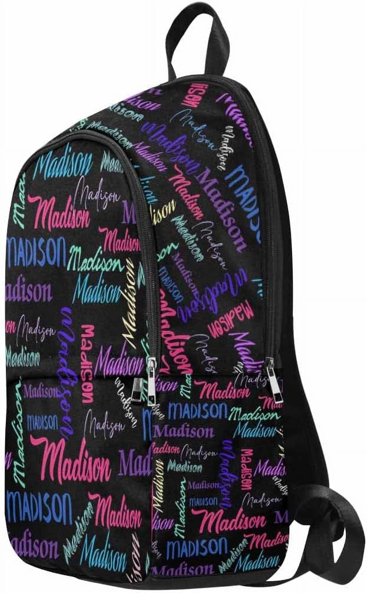 Name on bookbag sales