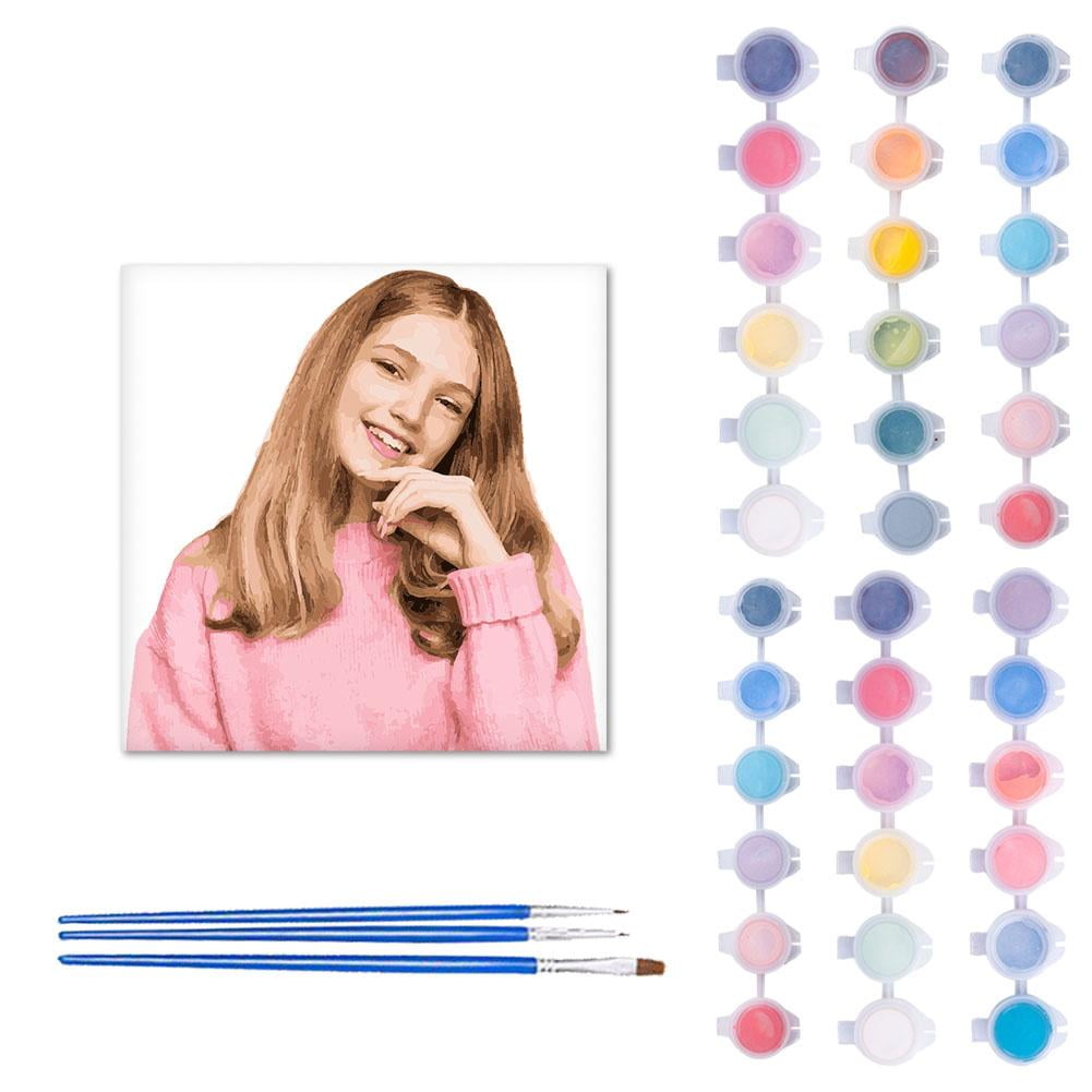 Customized Oil Painting Kit Paint By Numbers for Adult Children