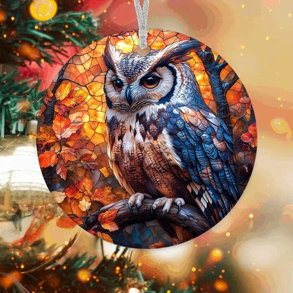 Customized Ornaments Forest Owl, Forest Owl Ornament, Forest Owl Present Ideas, Forest Owl for Trees qwnKjb (Forest Owl 3)