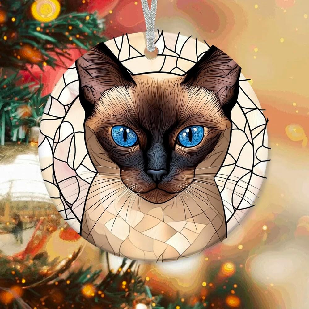 Siamese Cat Ornament